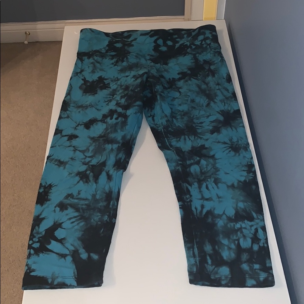 calvin klein athletic leggings, cropped